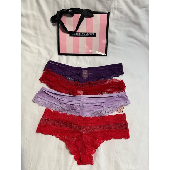 NWT Victoria’s Secret Thong Panty Lot – Size XS – Mixed Styles - Picture 2 of 2